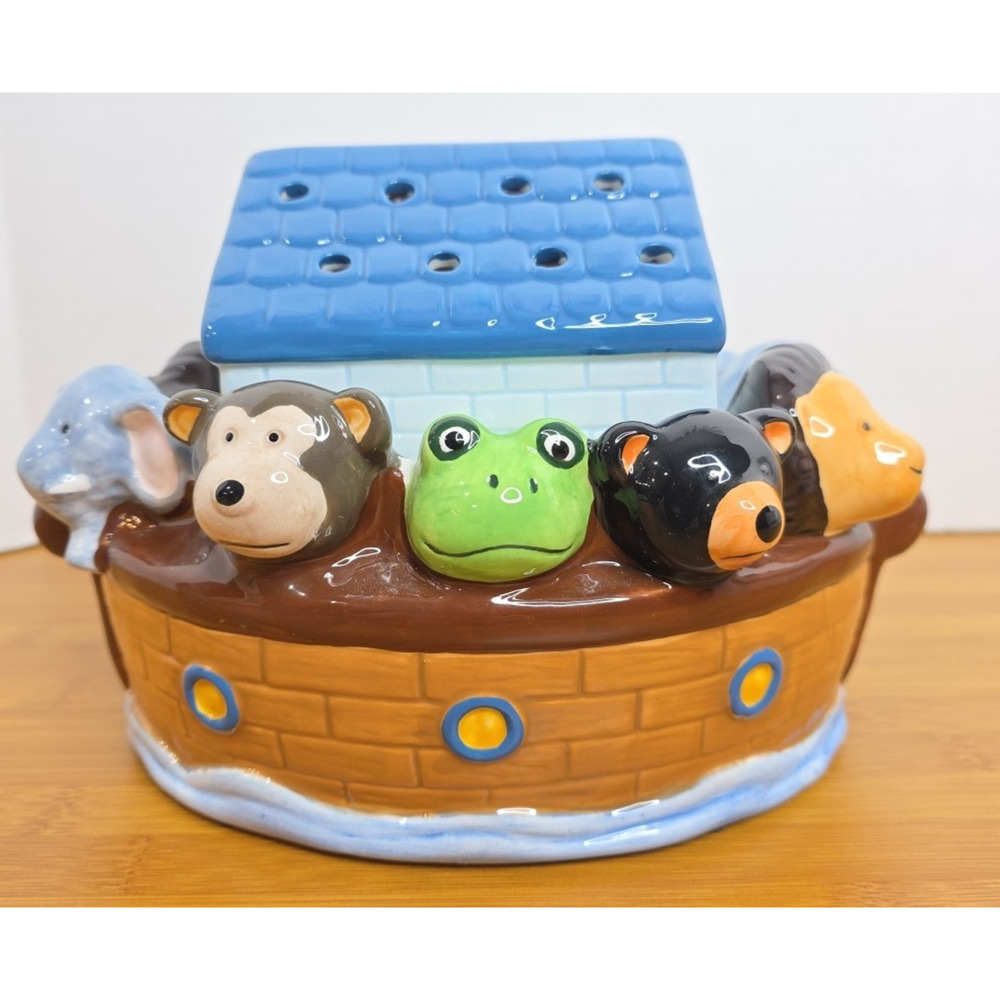 Ceramic Scentsy Noah’s Ark Warmer, 2016, Retired Excellent Condition